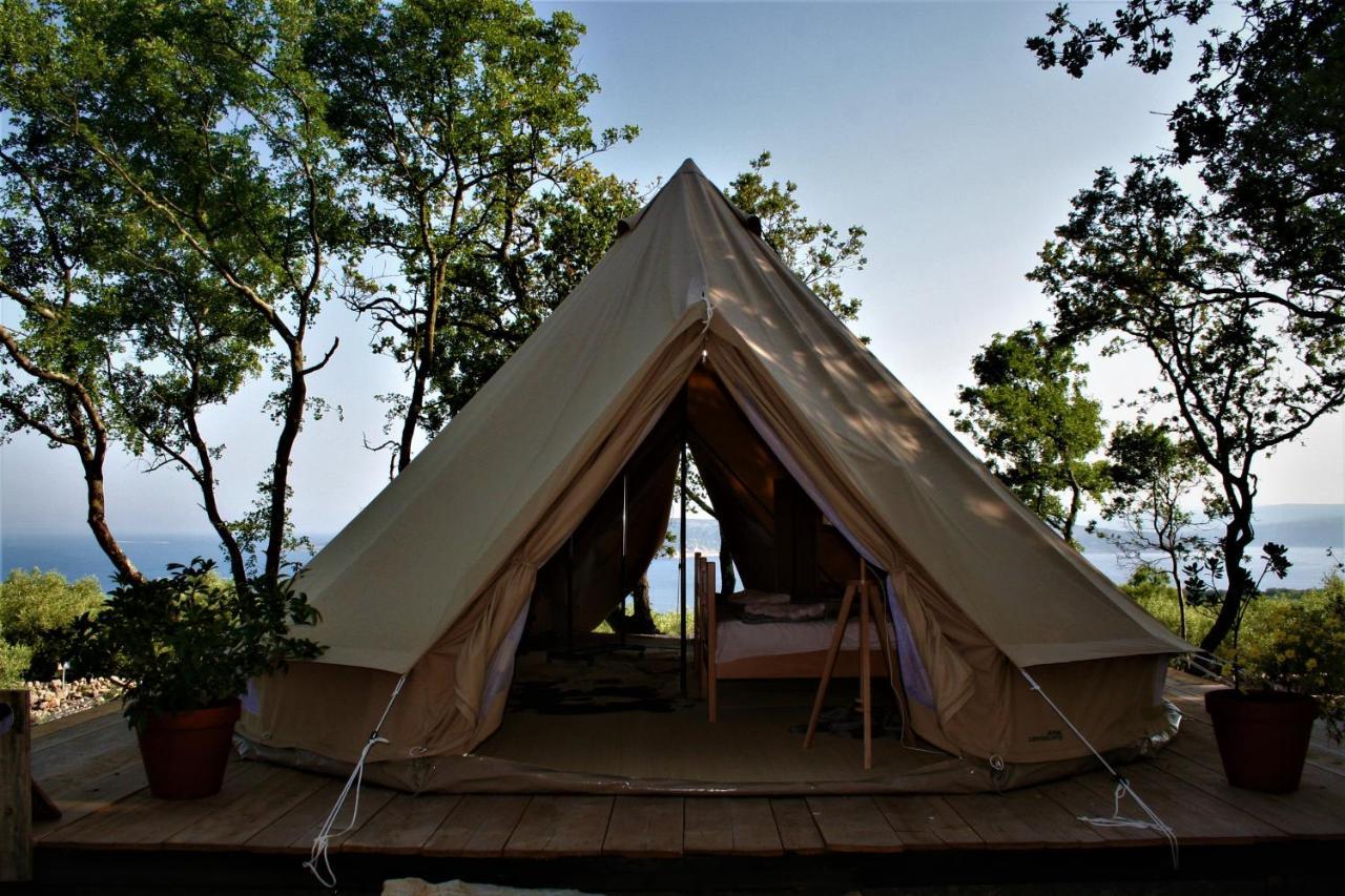Glamping-Zelt mit Aussicht