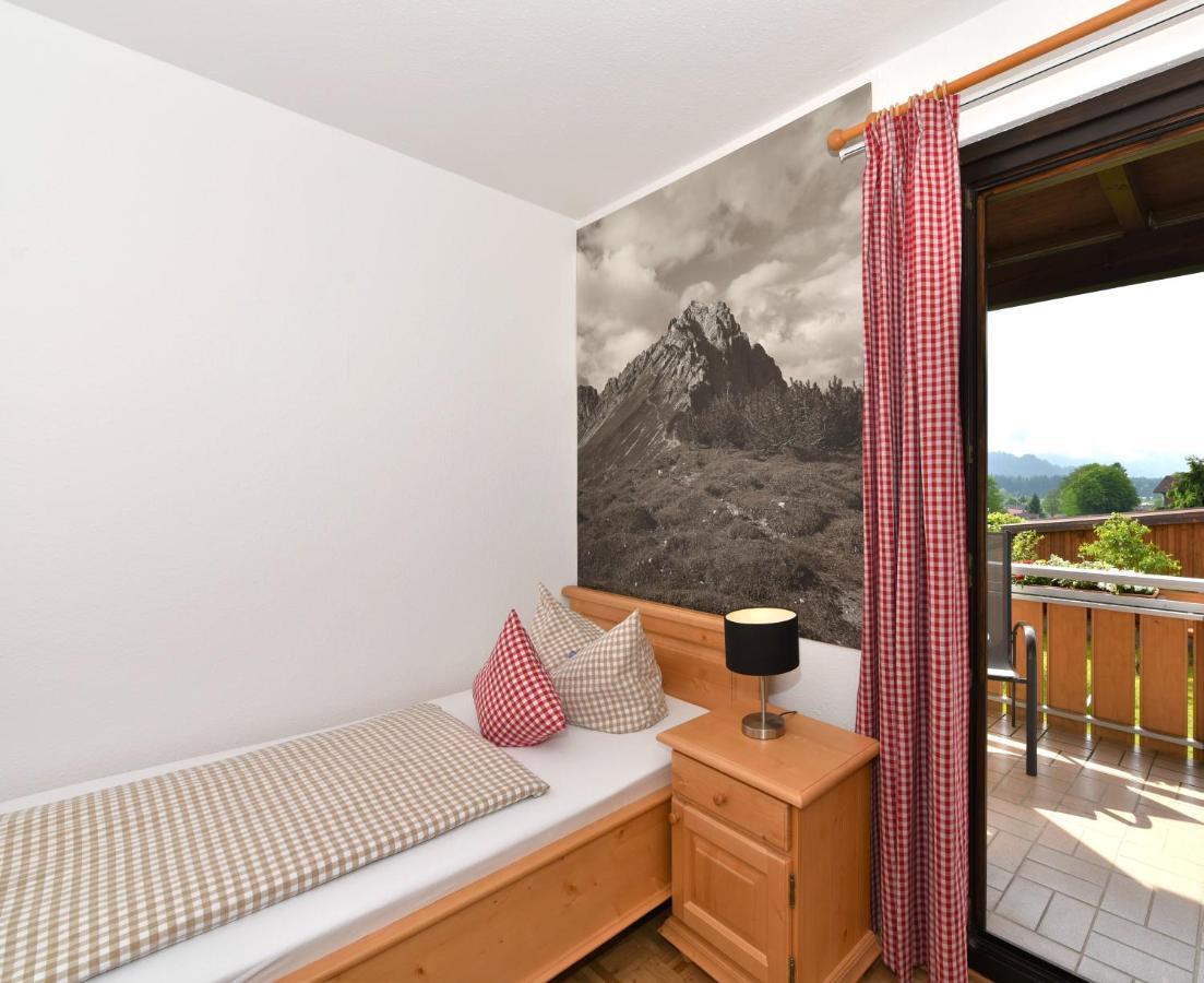 Einzelzimmer mit Bergblick