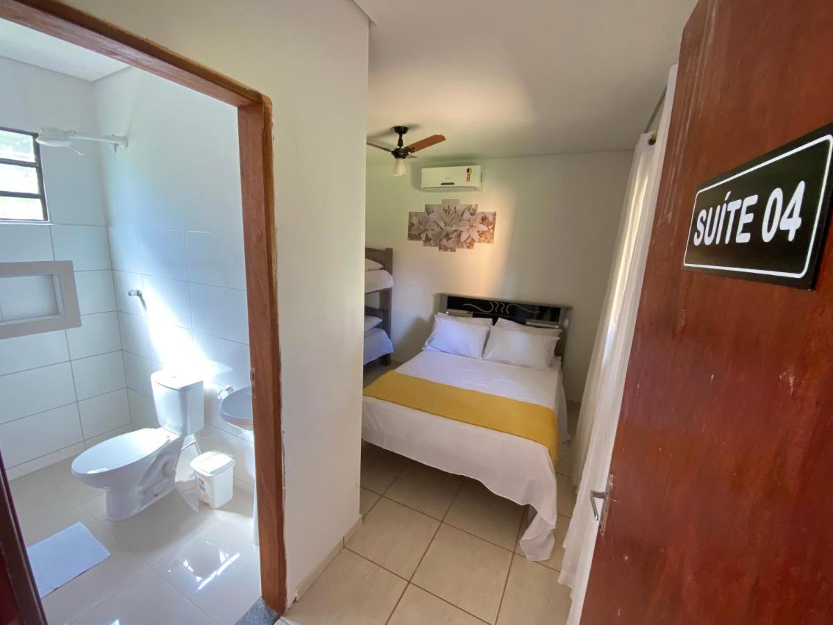 Quarto Quádruplo com Vista do Jardim