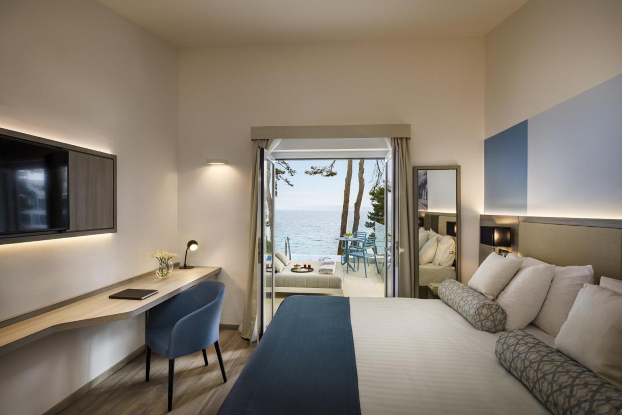 Swim-up Zweibett- oder Doppelzimmer mit Meerblick - Villas