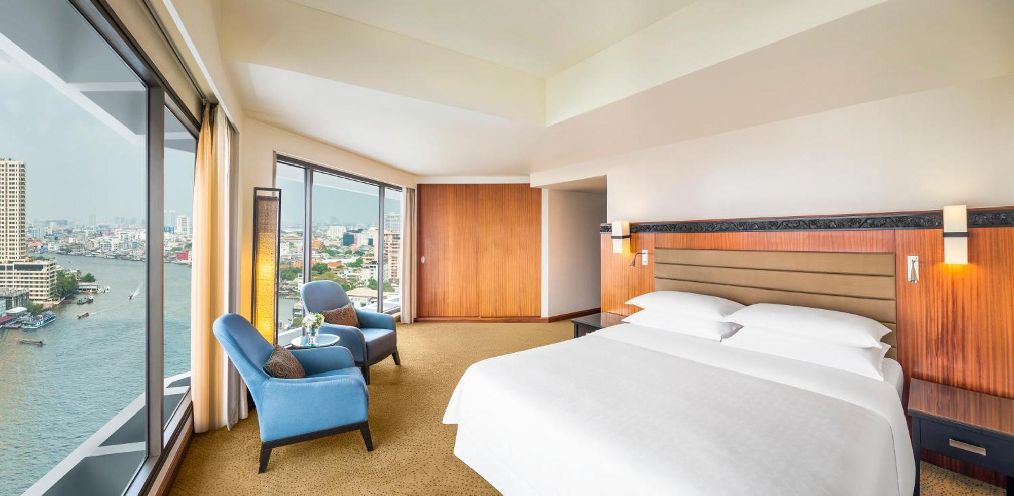 Suite Executiva de 1 Quarto com Acesso ao Club Lounge, 1 Cama King-size e Vista Rio
