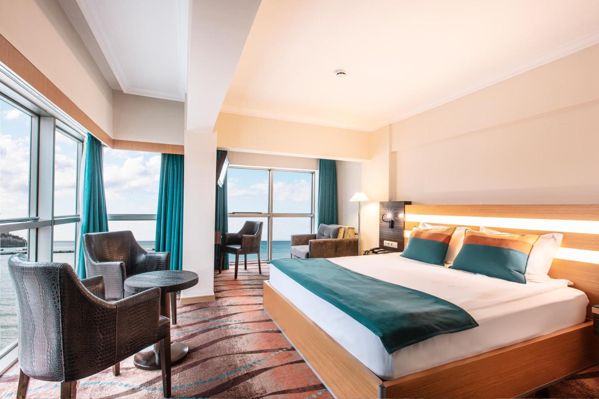 Deluxe Tweepersoonskamer met Uitzicht op Zee