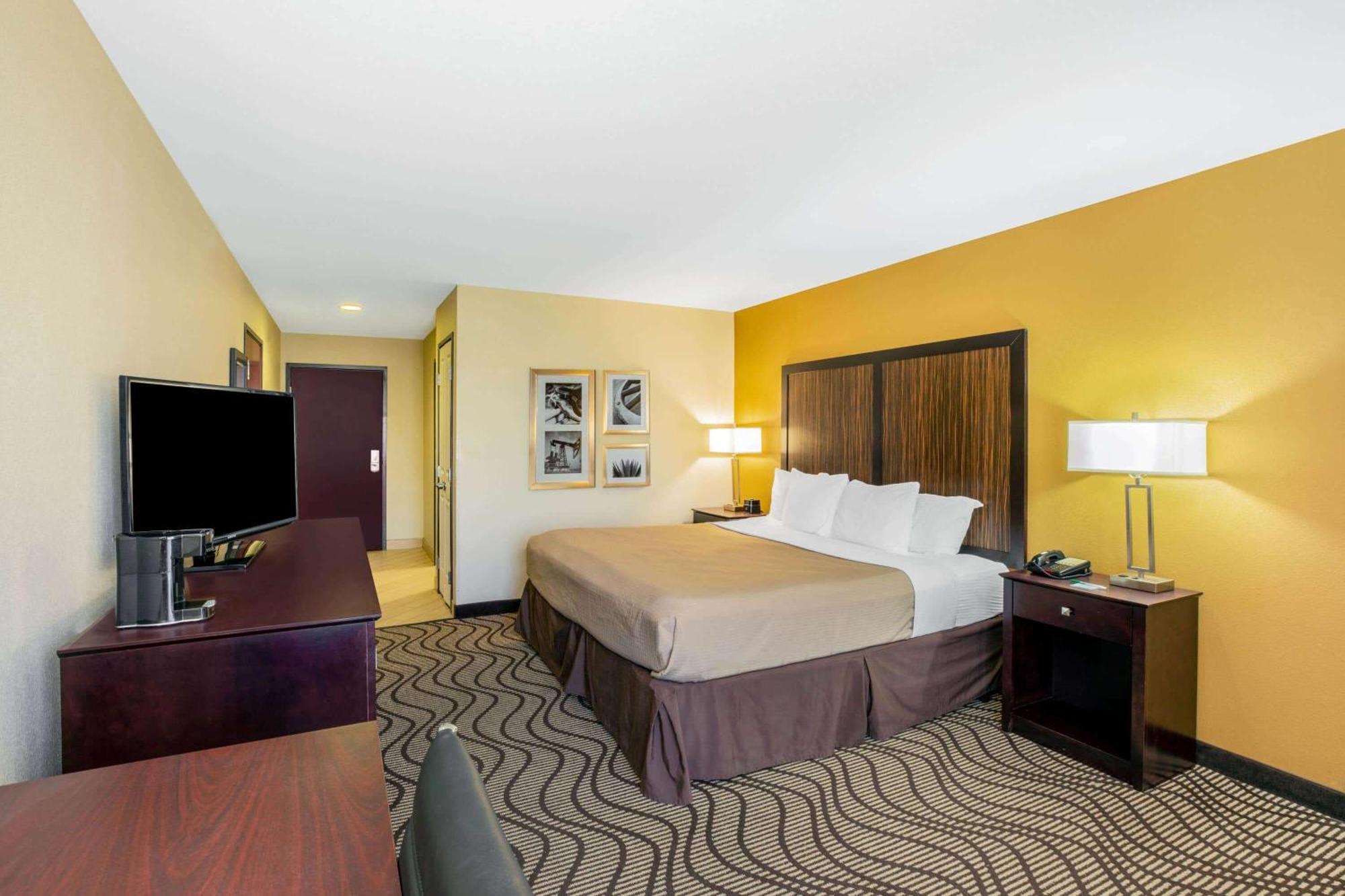 King Room with Roll-In Shower - Mobility/Hearing Accessible - Non-Smoking