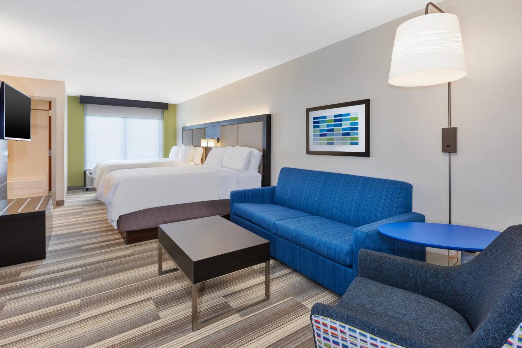 Queen Suite with Two Queen Beds and Sofa Bed