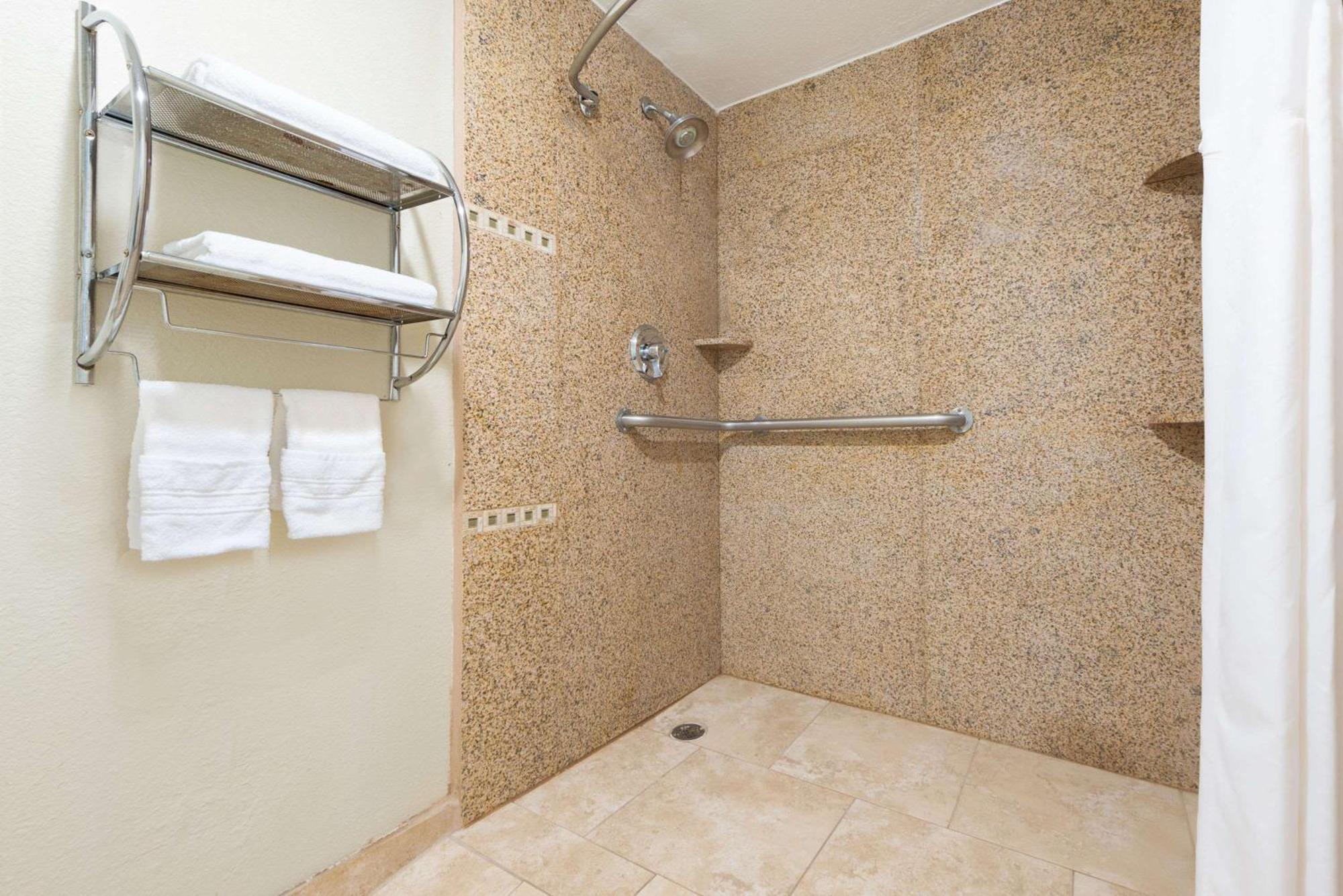 King Room with Roll-In Shower - Mobility/Hearing Accessible - Non-Smoking