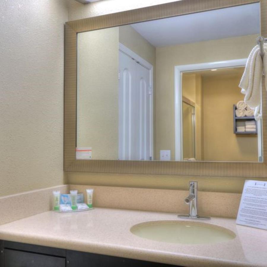 Queen Studio Suite with Shower - Mobility Accessible