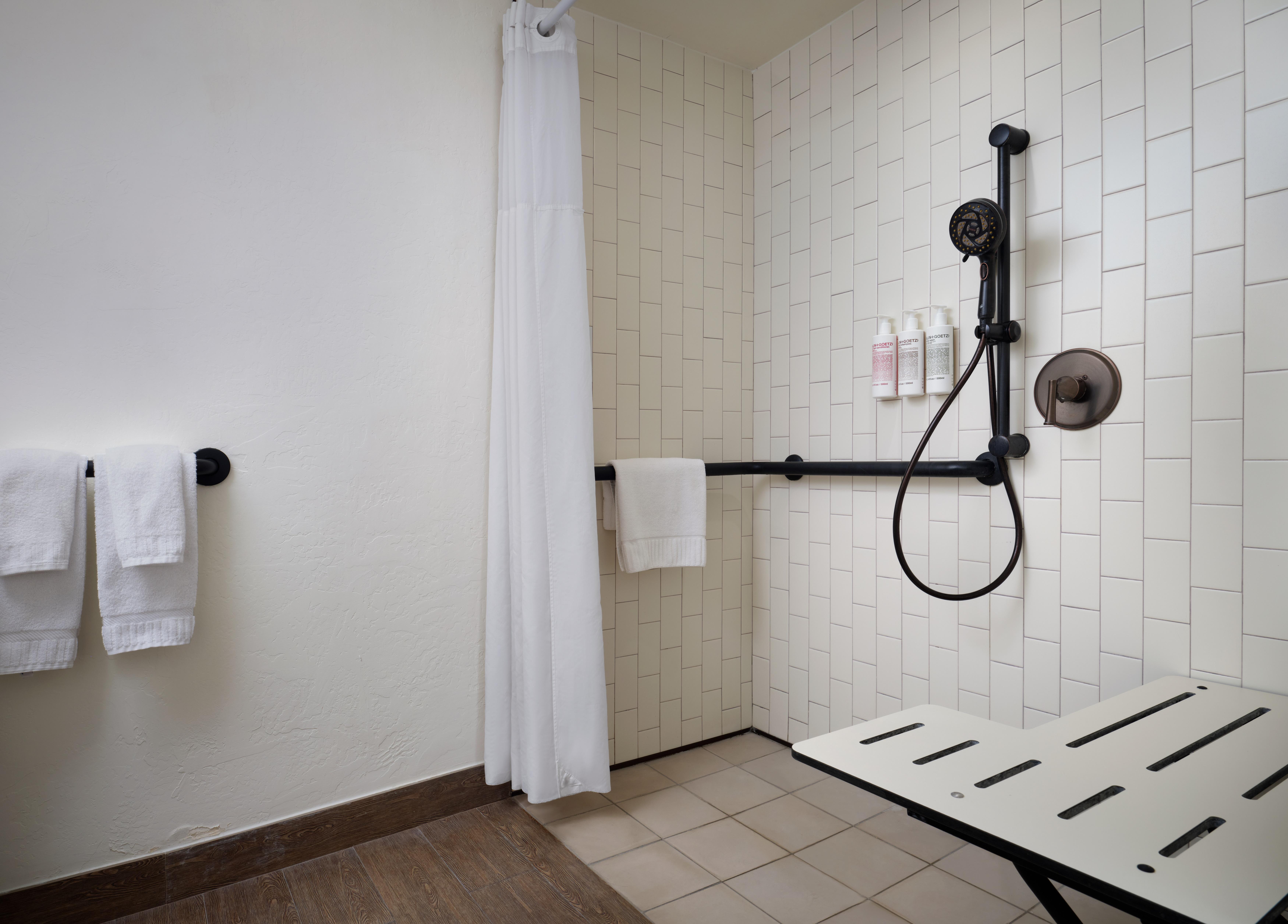 King Room with Roll-In Shower - Disability Access