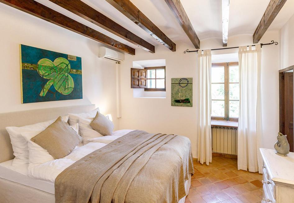 Doppelzimmer mit Gartenblick