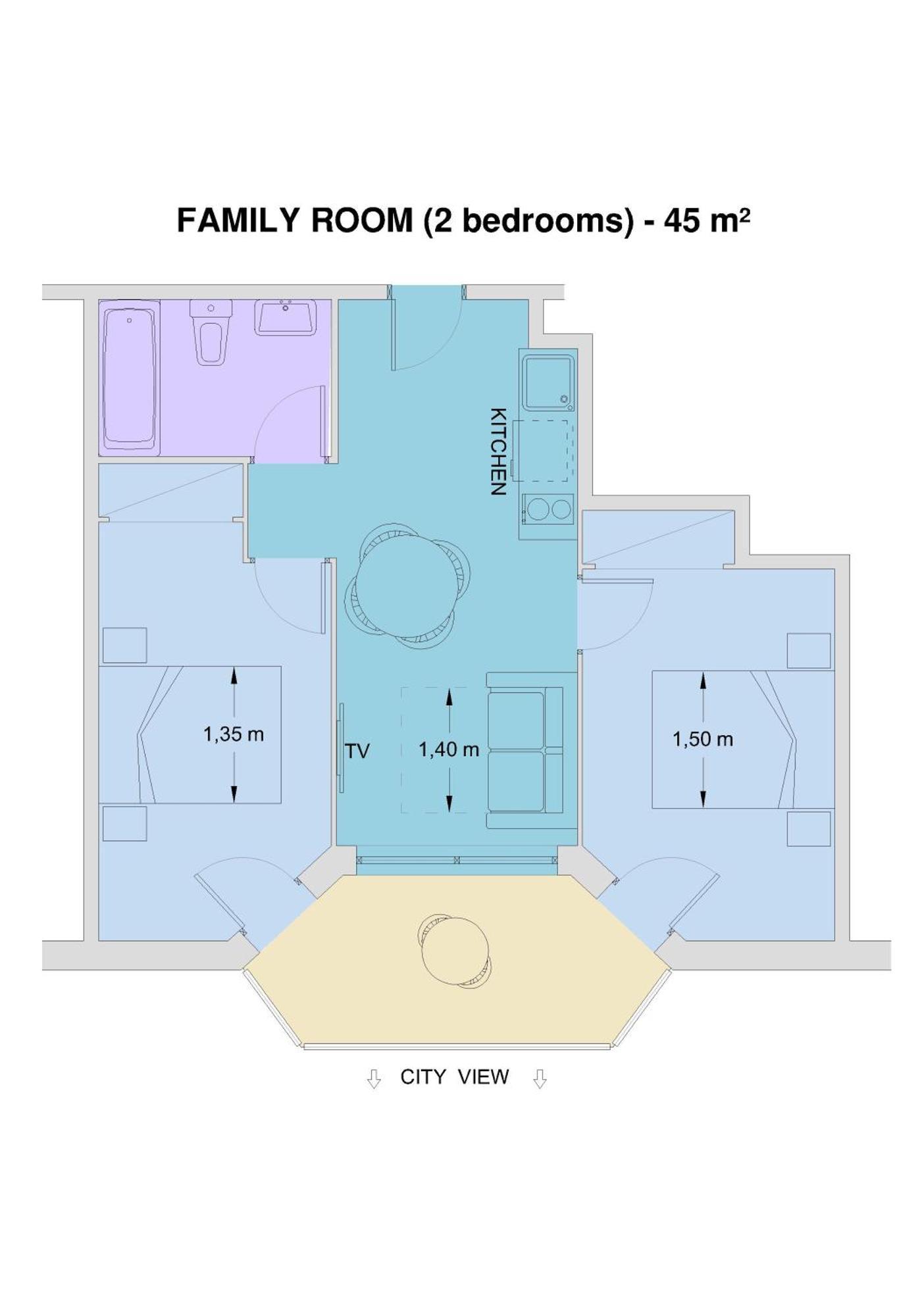 Junior Suite met Uitzicht op het Zwembad