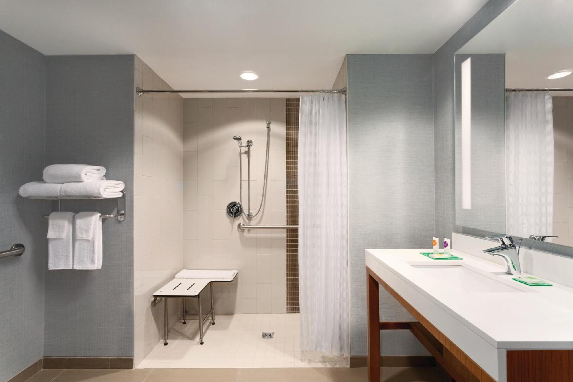 King Room with Sofa Bed and Roll-In Shower - Disability Access