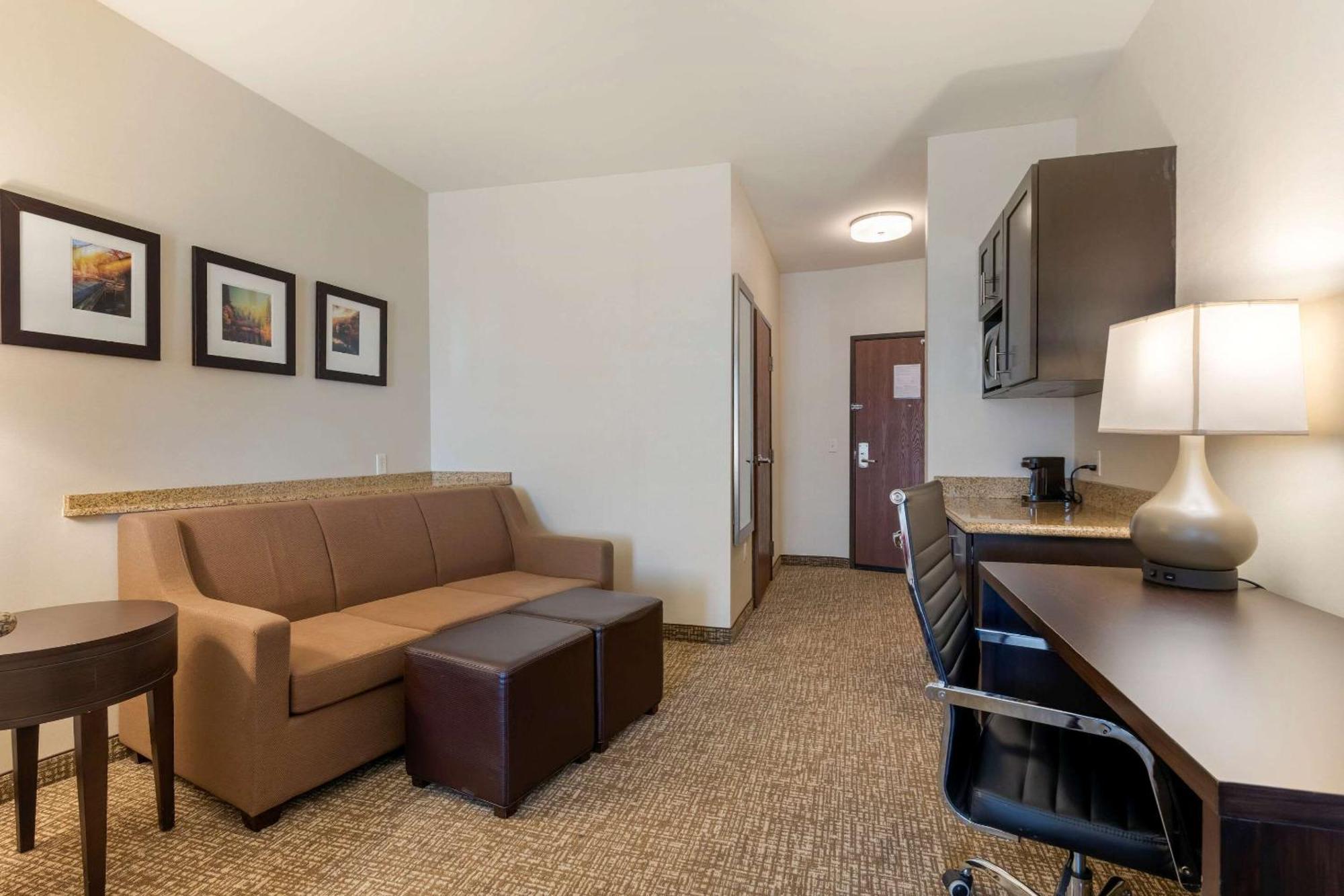 Accessible Suite, 1 King Bed with Sofa Bed, Roll-In Shower, Non Smoking