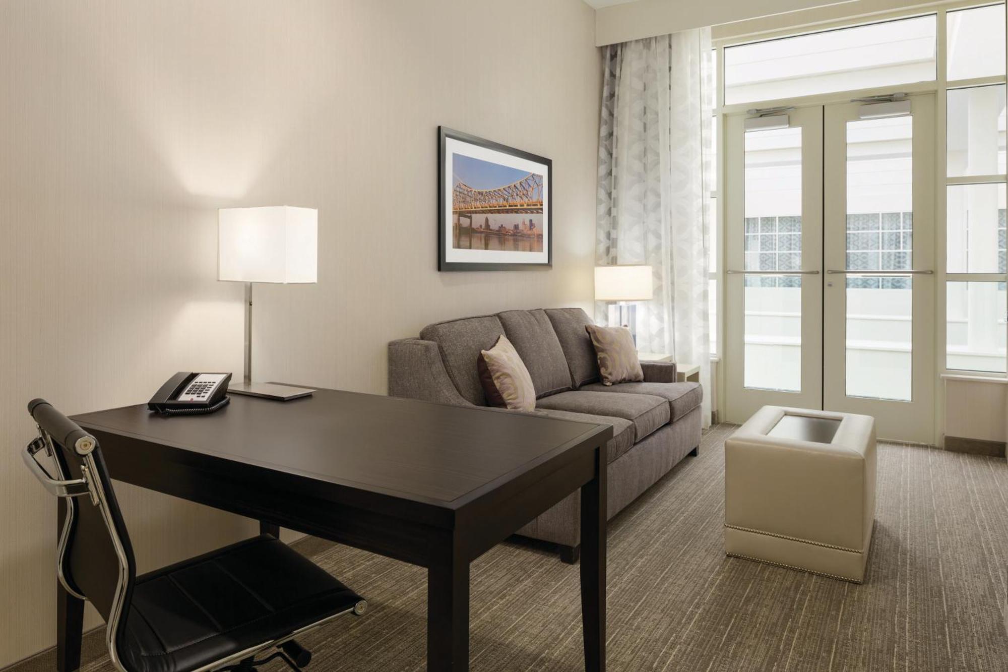 Suite with Two Queen Beds and Roll-in Shower - Mobility and Hearing Access