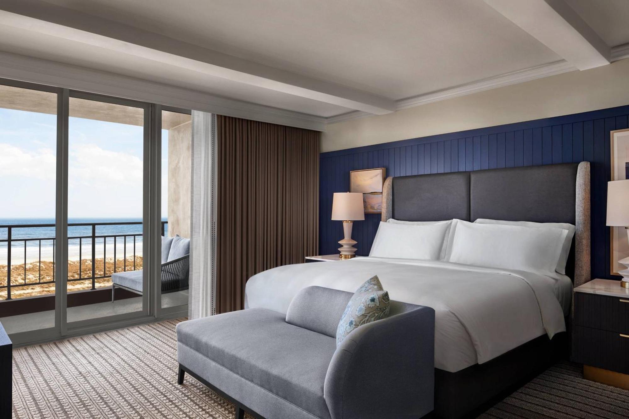 One-Bedroom King Suite with Balcony and Ocean View