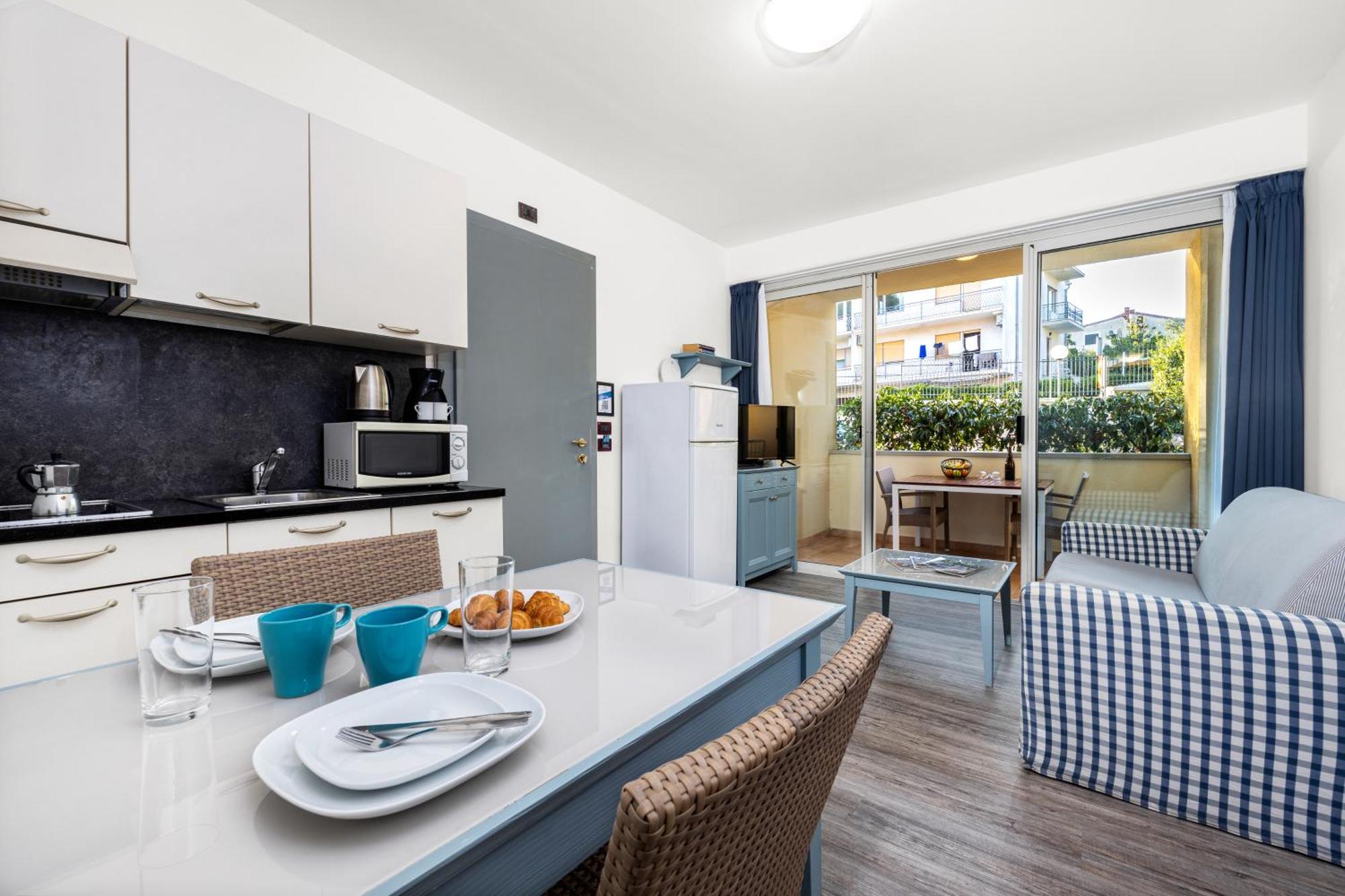 Studio-Ferienwohnung mit Balkon (2 Personen)
