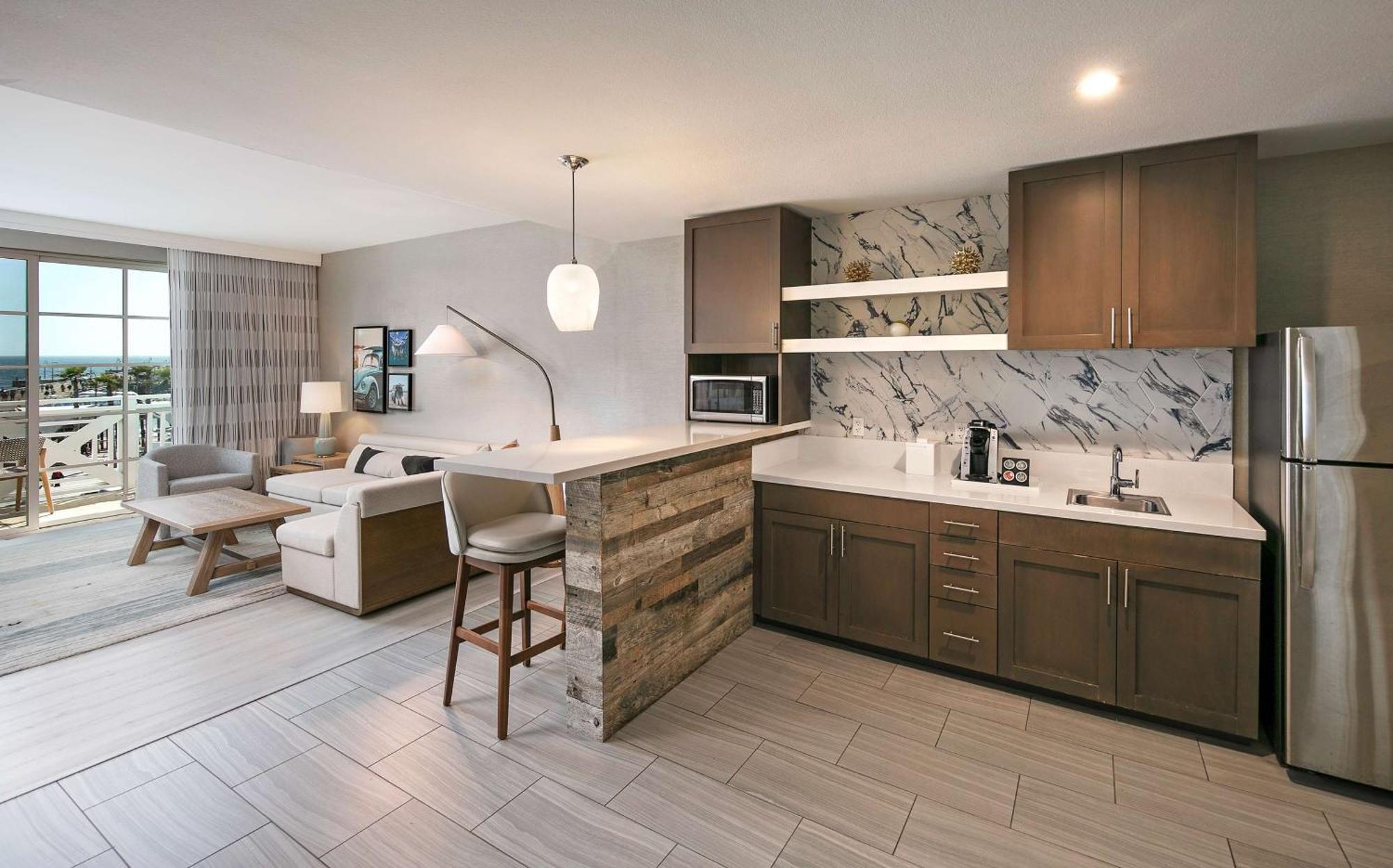 One-Bedroom King Suite with Balcony and Ocean View