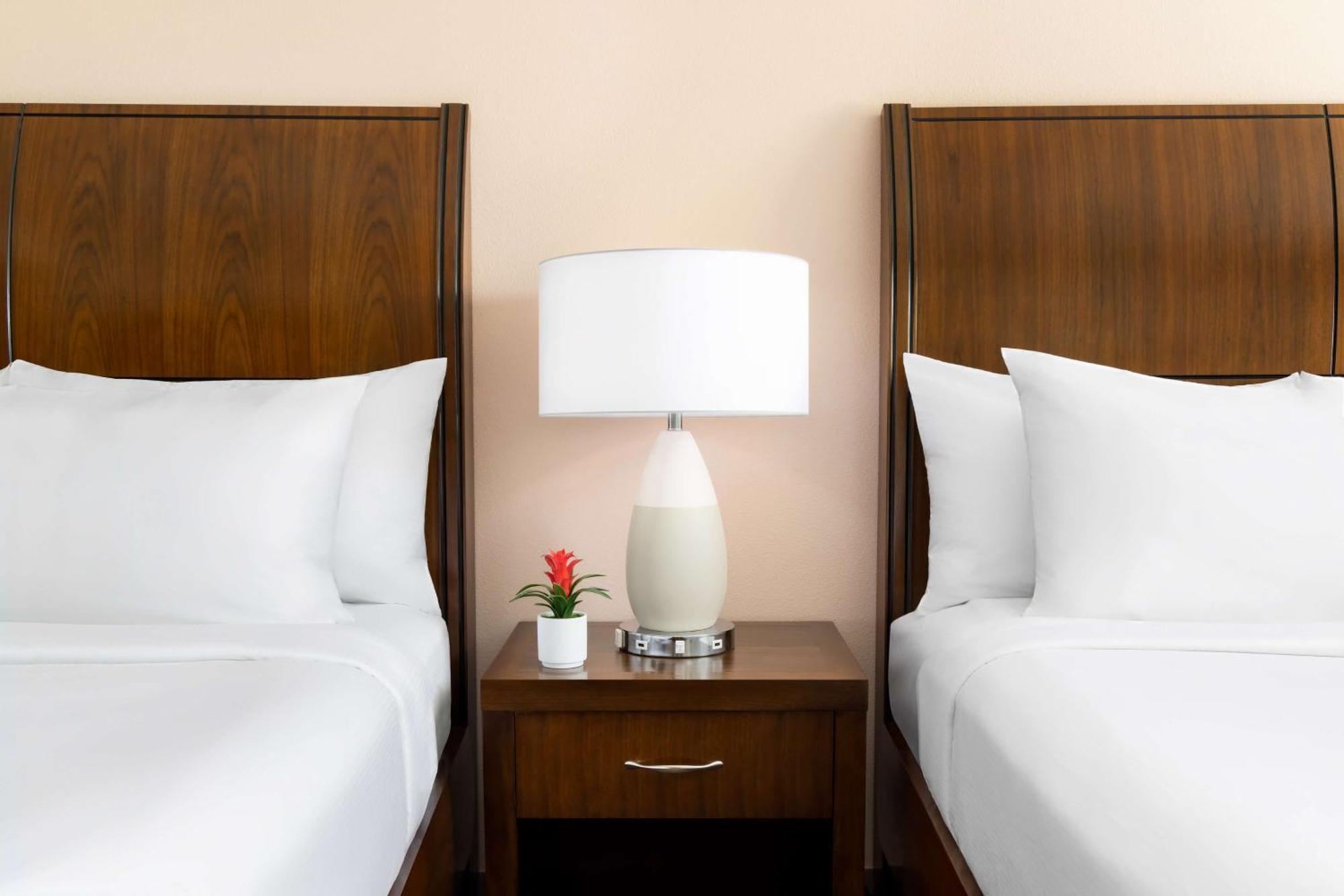 Kamer met 2 Queensize Bedden