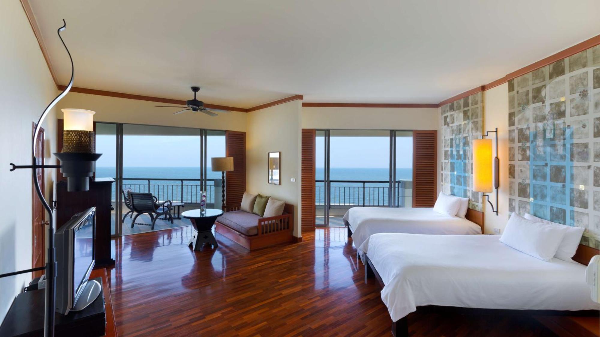 Junior Suite mit 2 Einzelbetten und Meerblick