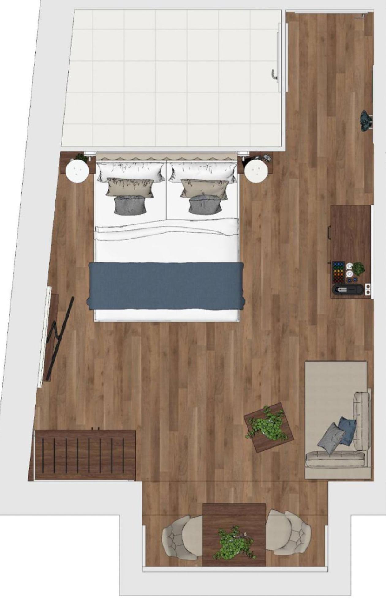 Großes Doppelzimmer