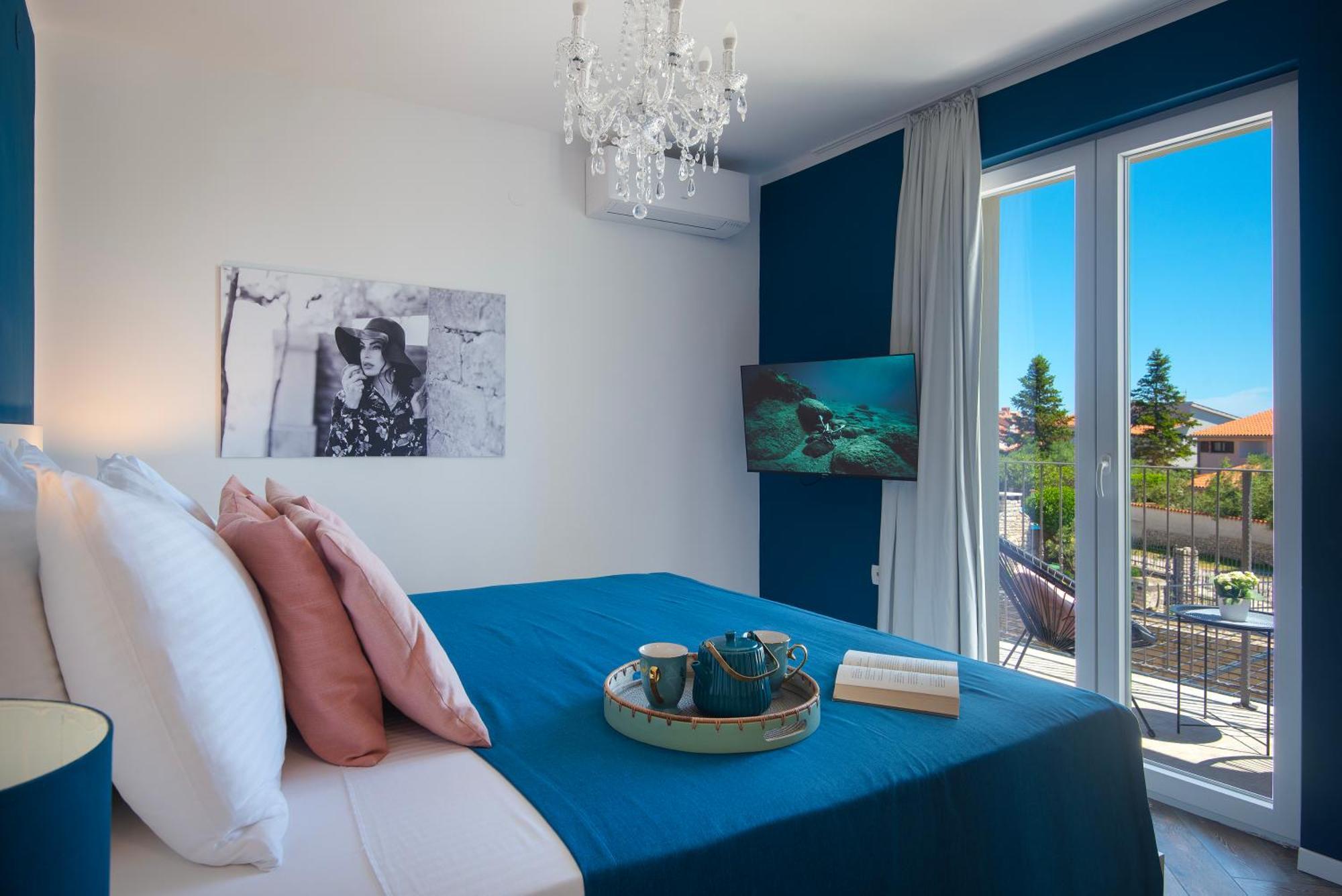 Doppelzimmer mit Gartenblick