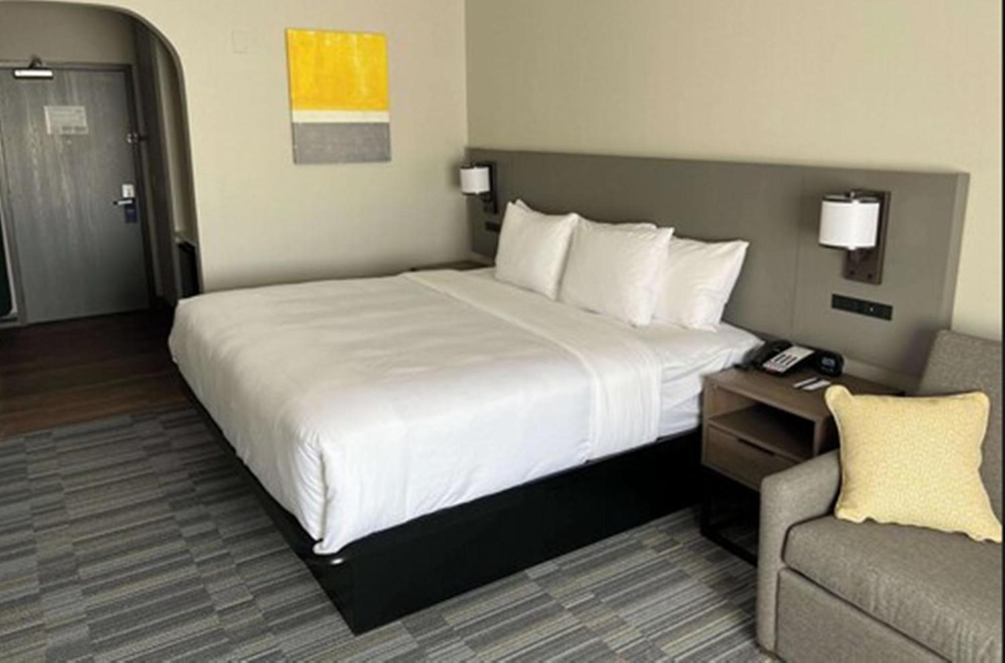 King Room with Roll-In Shower - Mobility/Hearing Accessible - Non-Smoking