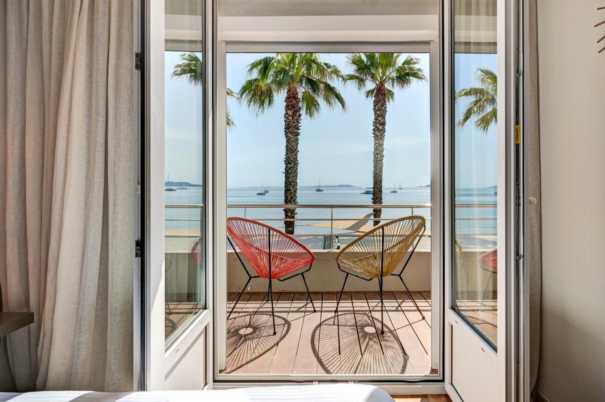 Chambre Lits Jumeaux Exécutive avec Vue sur la Mer