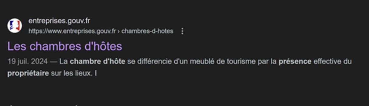 Chambre Double
