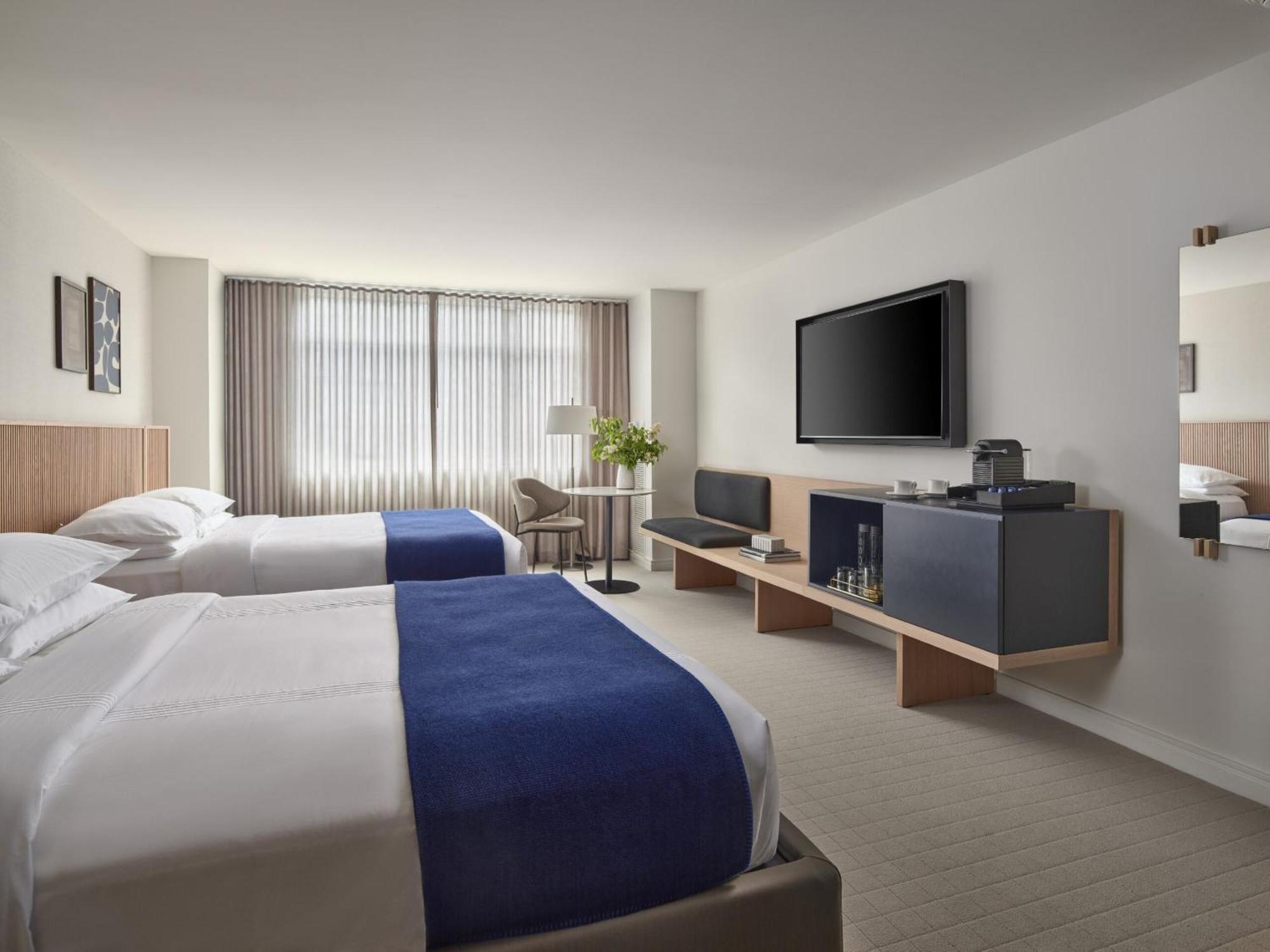 Premium Queen Room with Two Queen Beds and City View