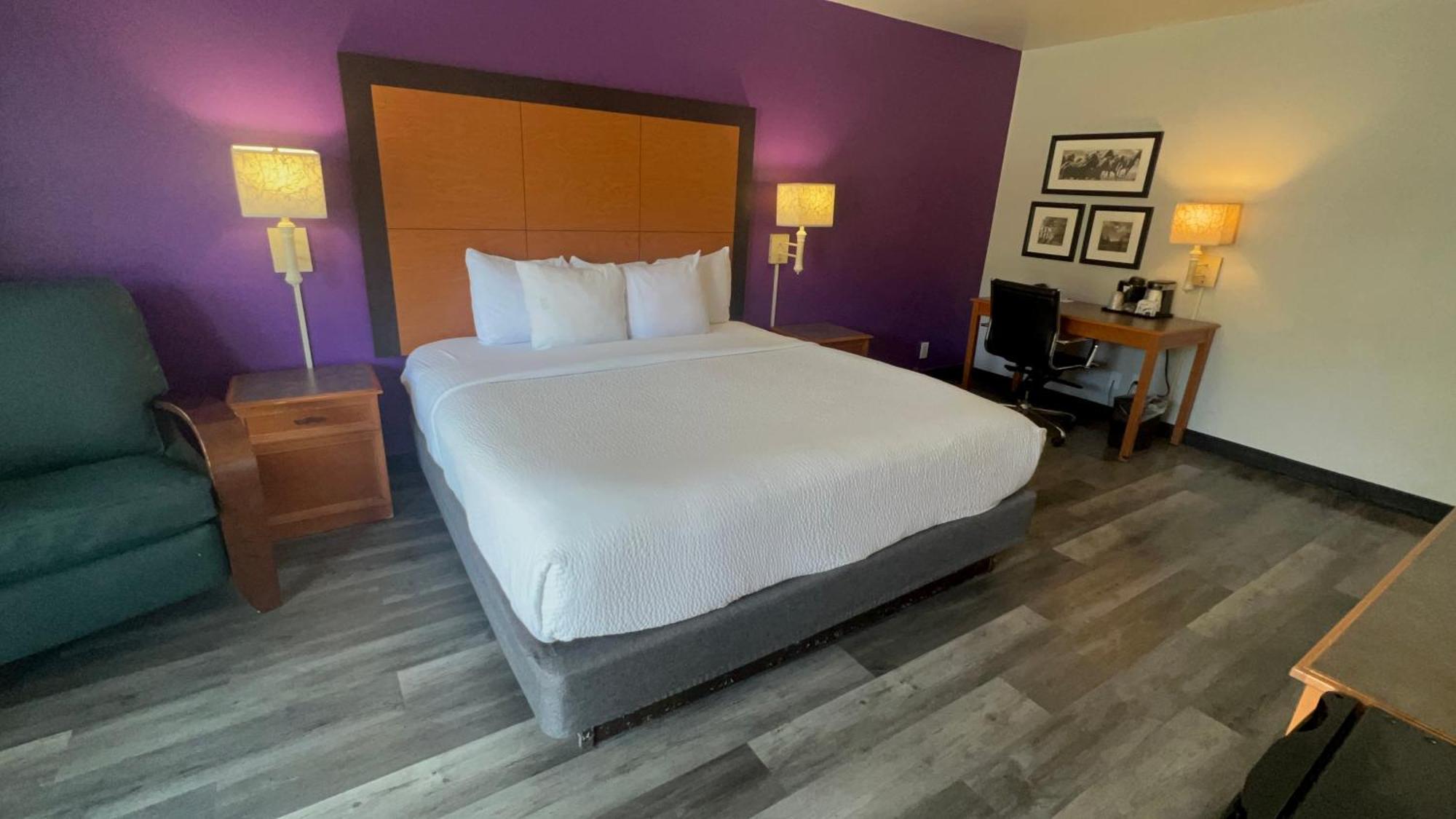 Deluxe King Room with Roll-In Shower - Mobility Accessible/Non-Smoking