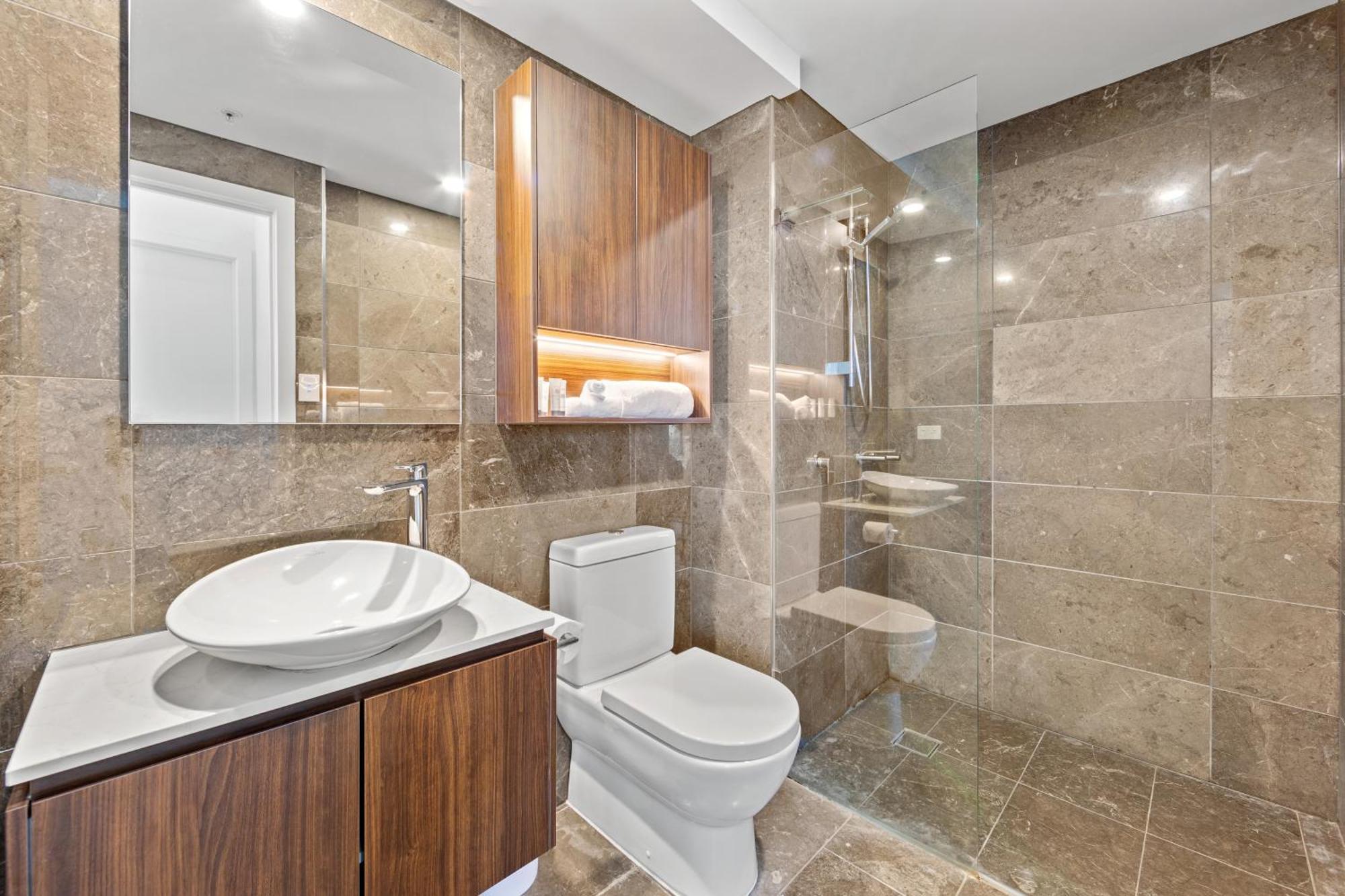 City View Apartment mit 2 Schlafzimmern und 2 Badezimmern