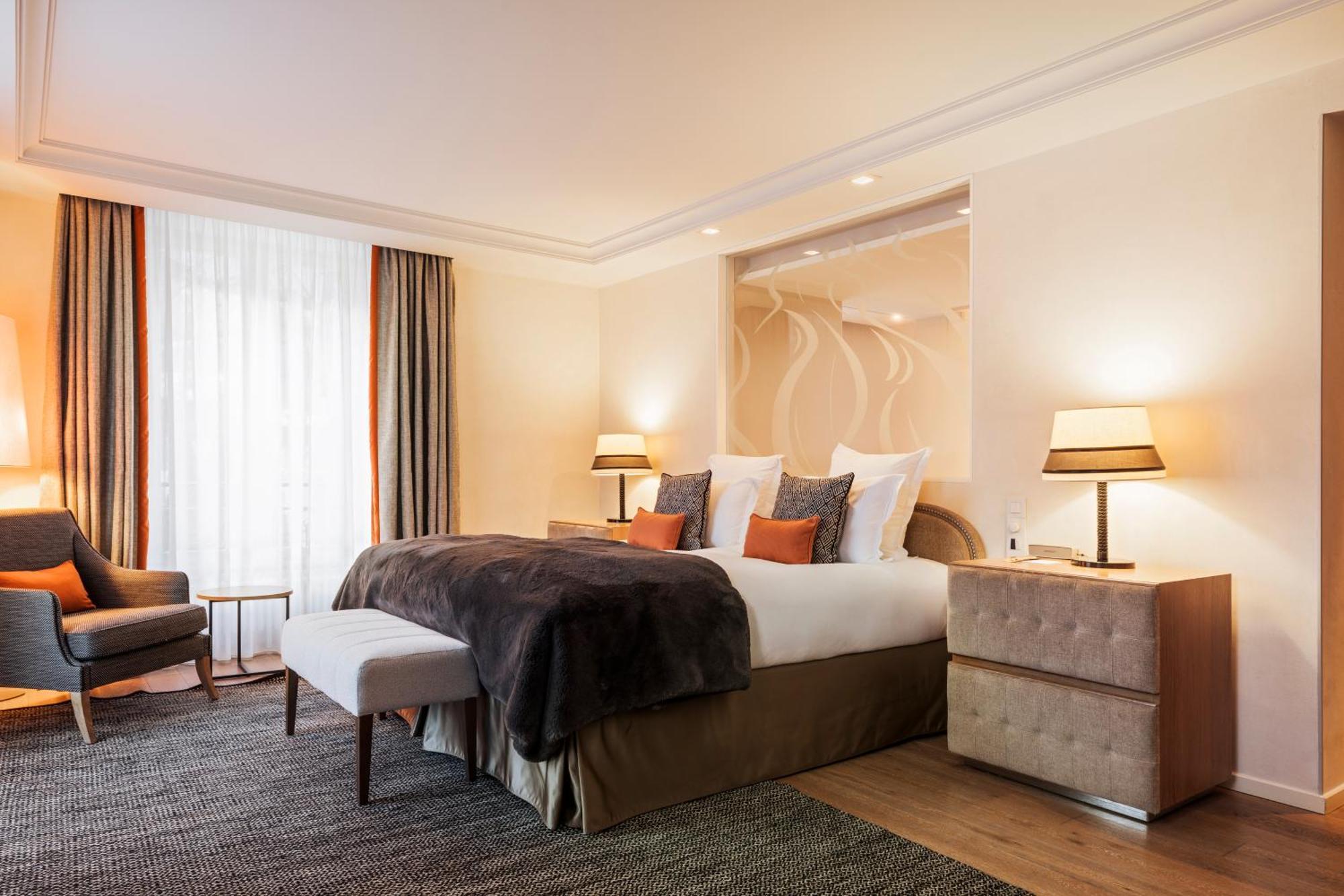 Junior Suite mit Blick auf den Mont Blanc