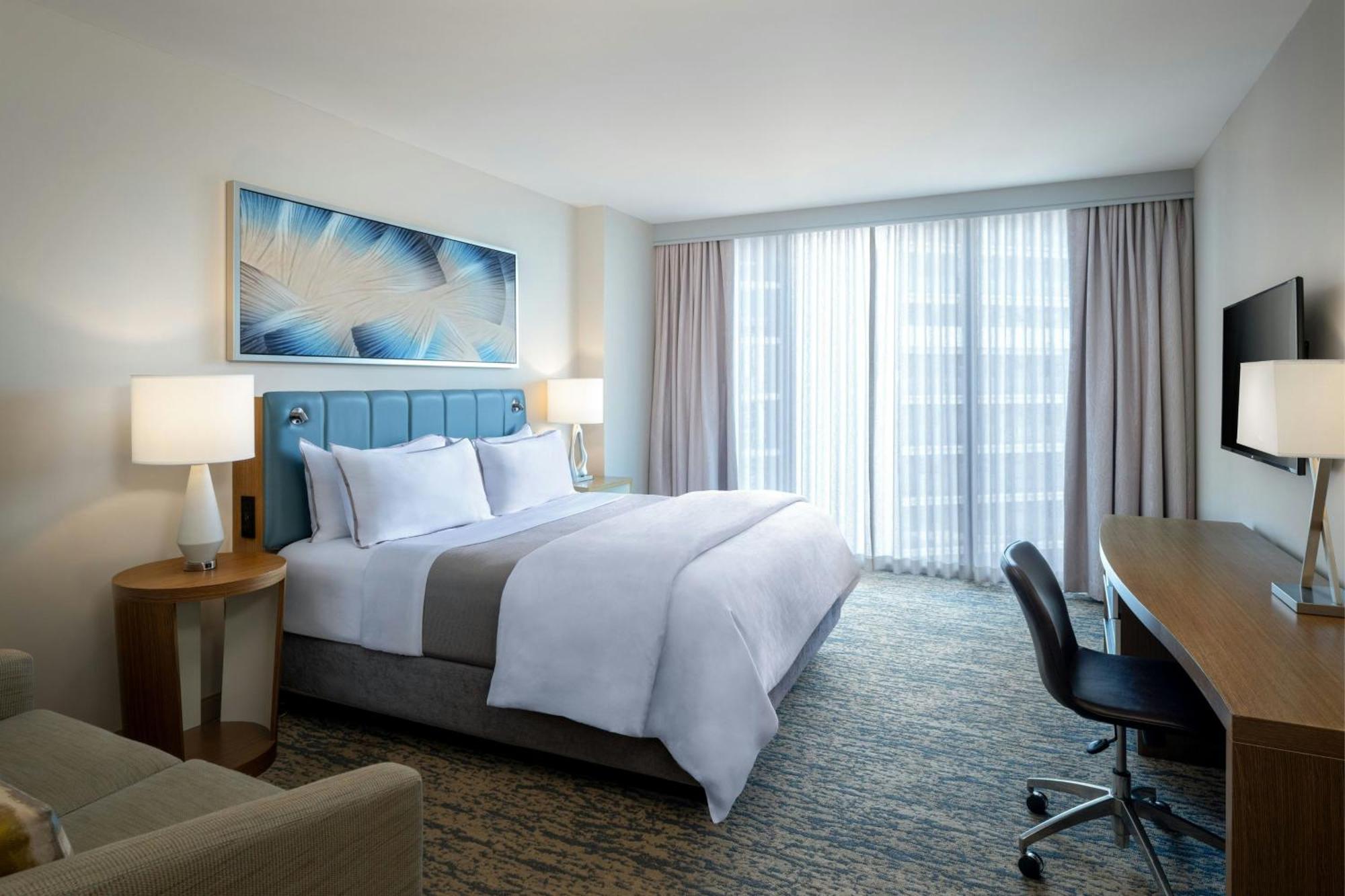 Partial Bay King, Guest room, 1 King, Partial Bay view