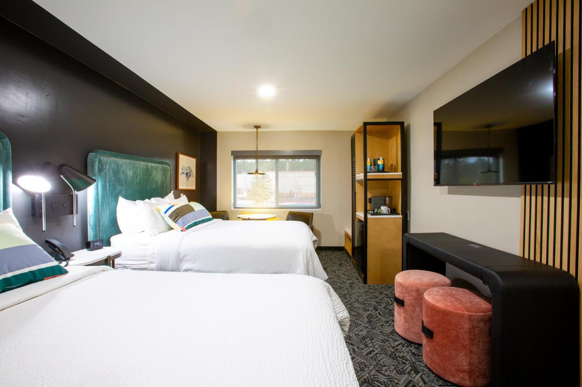 Standard Queen Room with Two Queen Beds and Walk-In Shower
