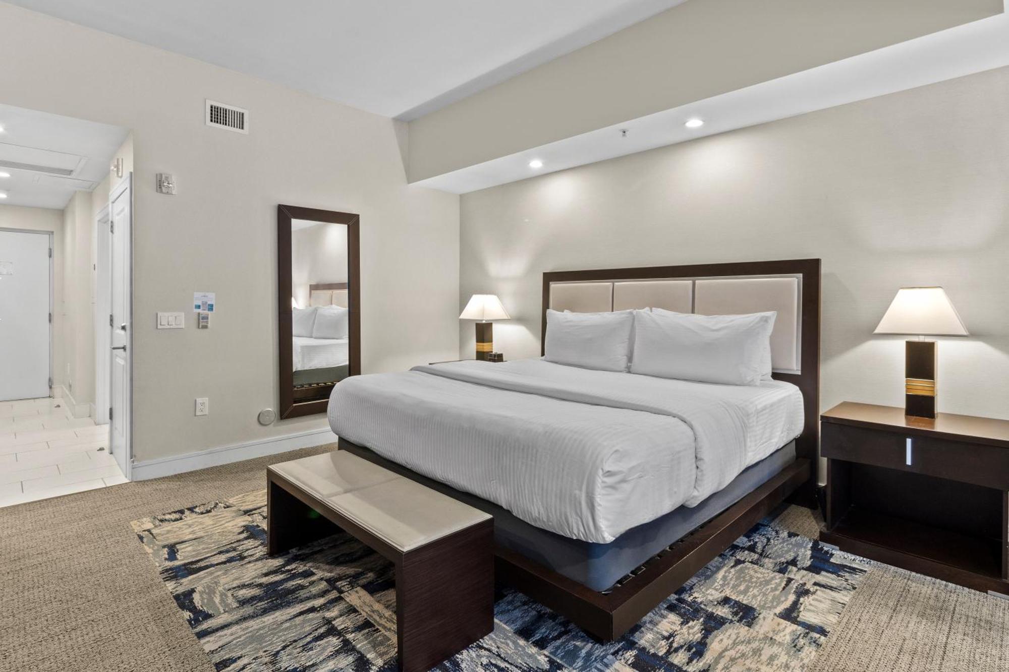 Quarto com Cama King-size - Acessível para Hóspedes com Mobilidade Reduzida