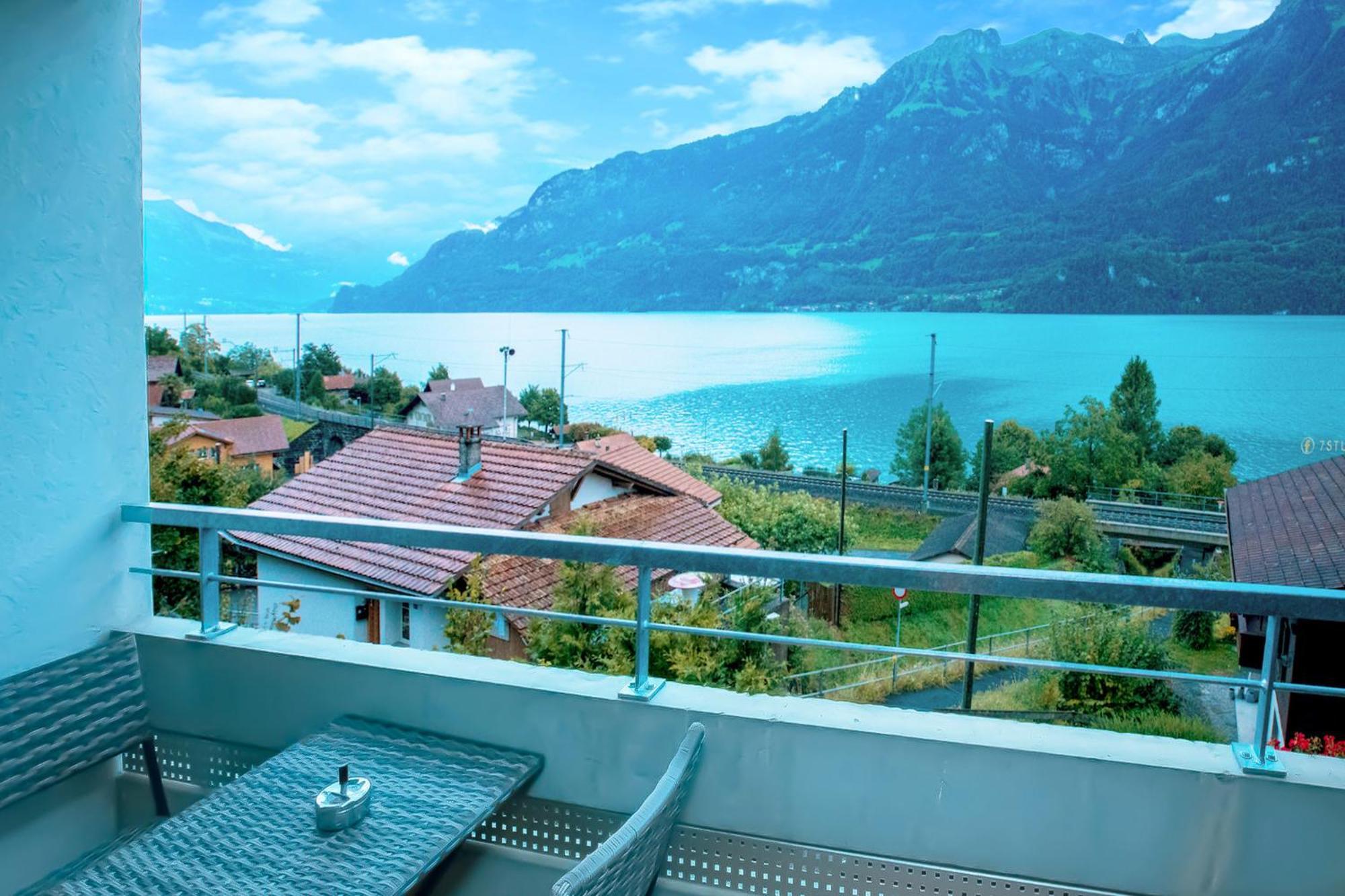 Chambre Double Deluxe avec Balcon et Vue sur le Lac