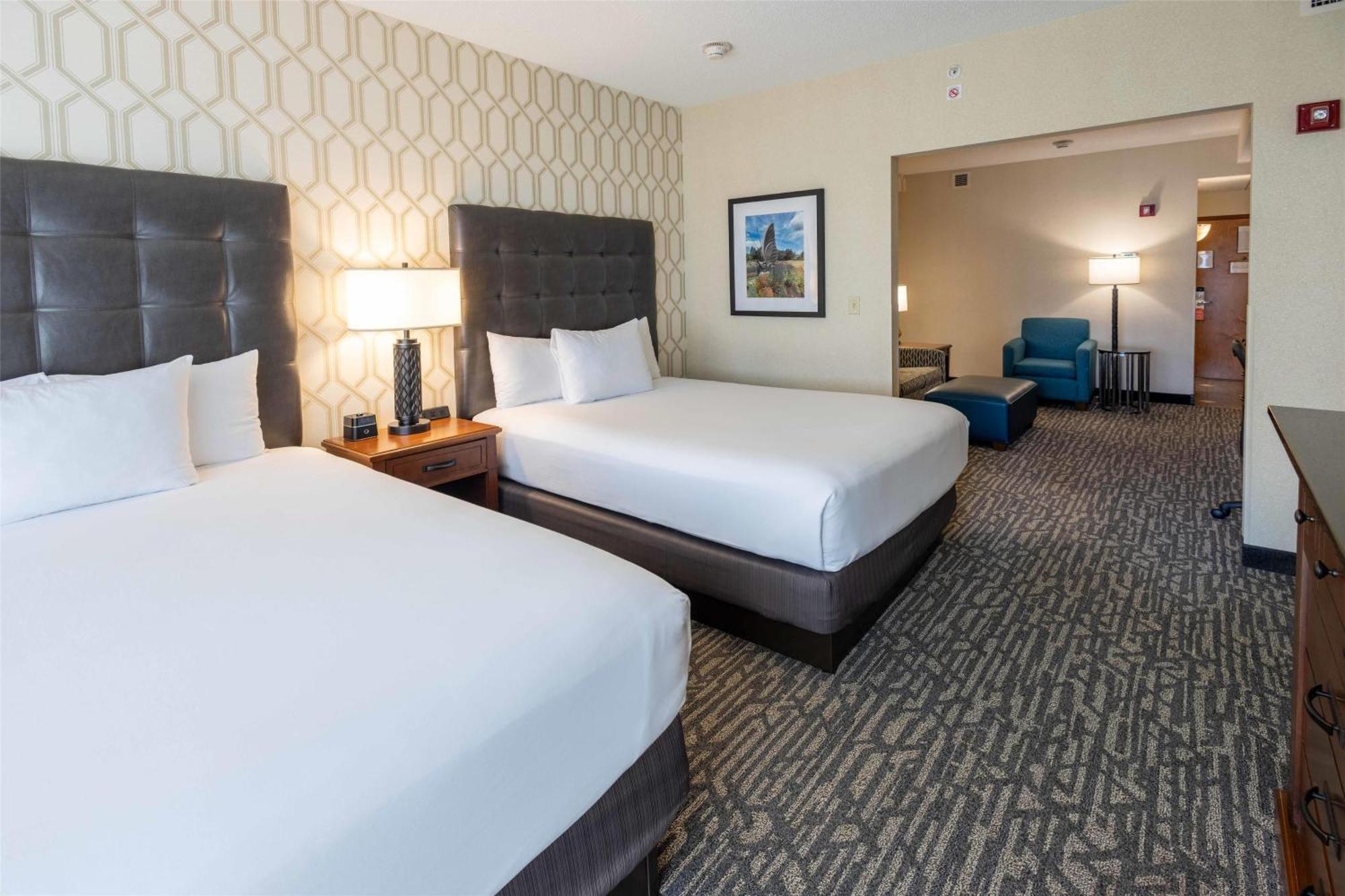Deluxe Queen Room with Two Queen Beds with Sofa Bed