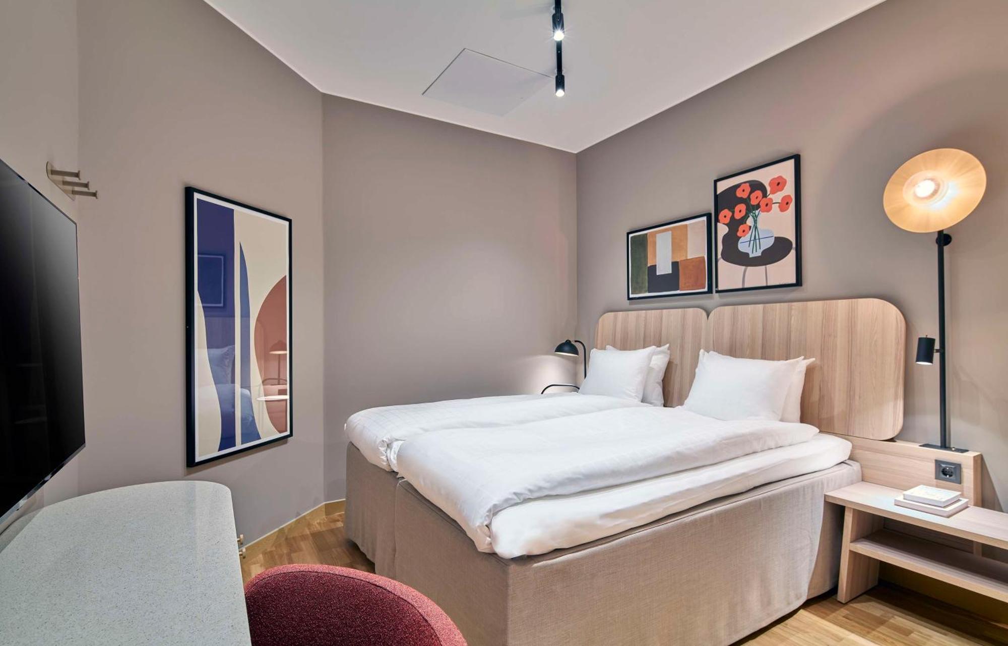 Kamer met Queensize Bed Zonder Raam