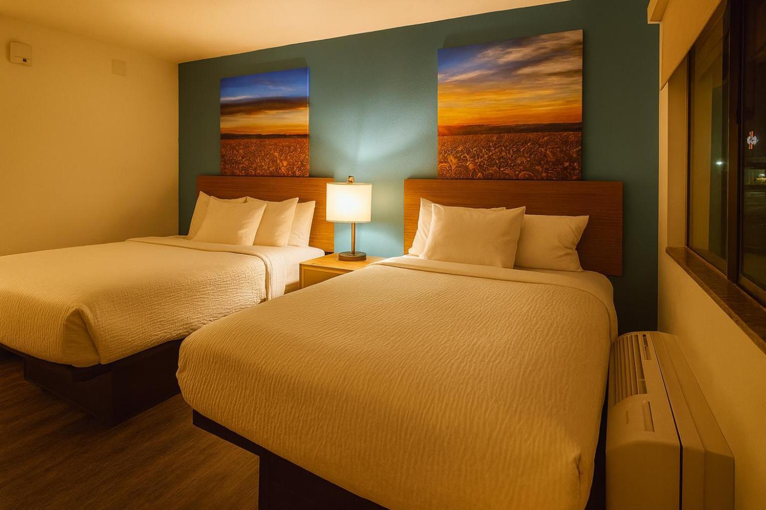 Double Room with Two Double Beds - Non-Smoking