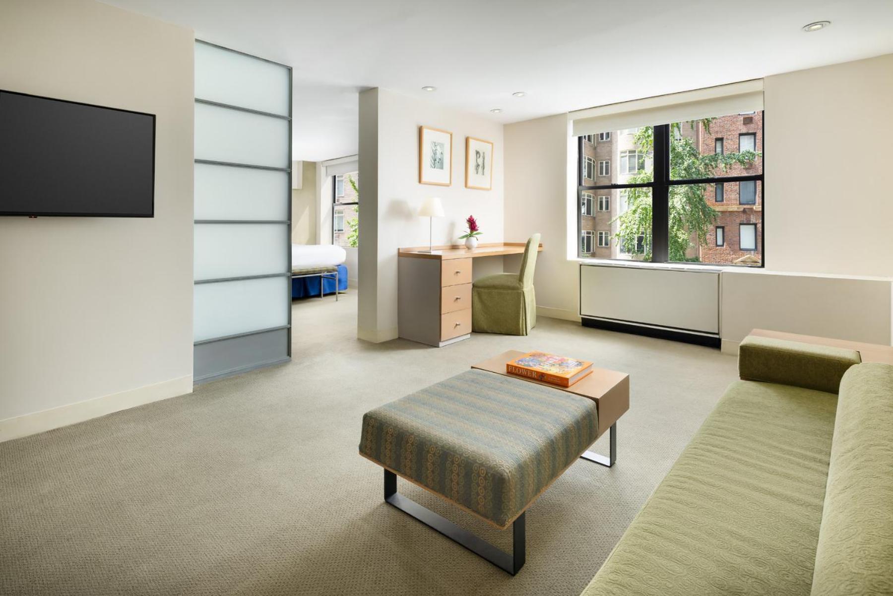 Suite de 1 dormitorio con cama grande