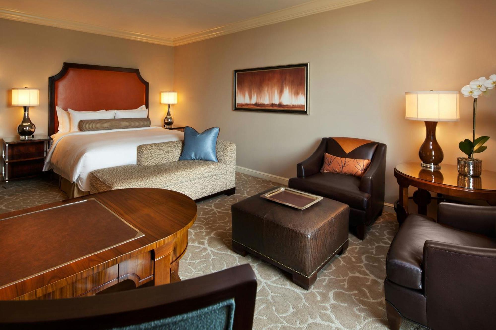 Deluxe Zimmer mit 1 Kingsize-Bett und Terrasse