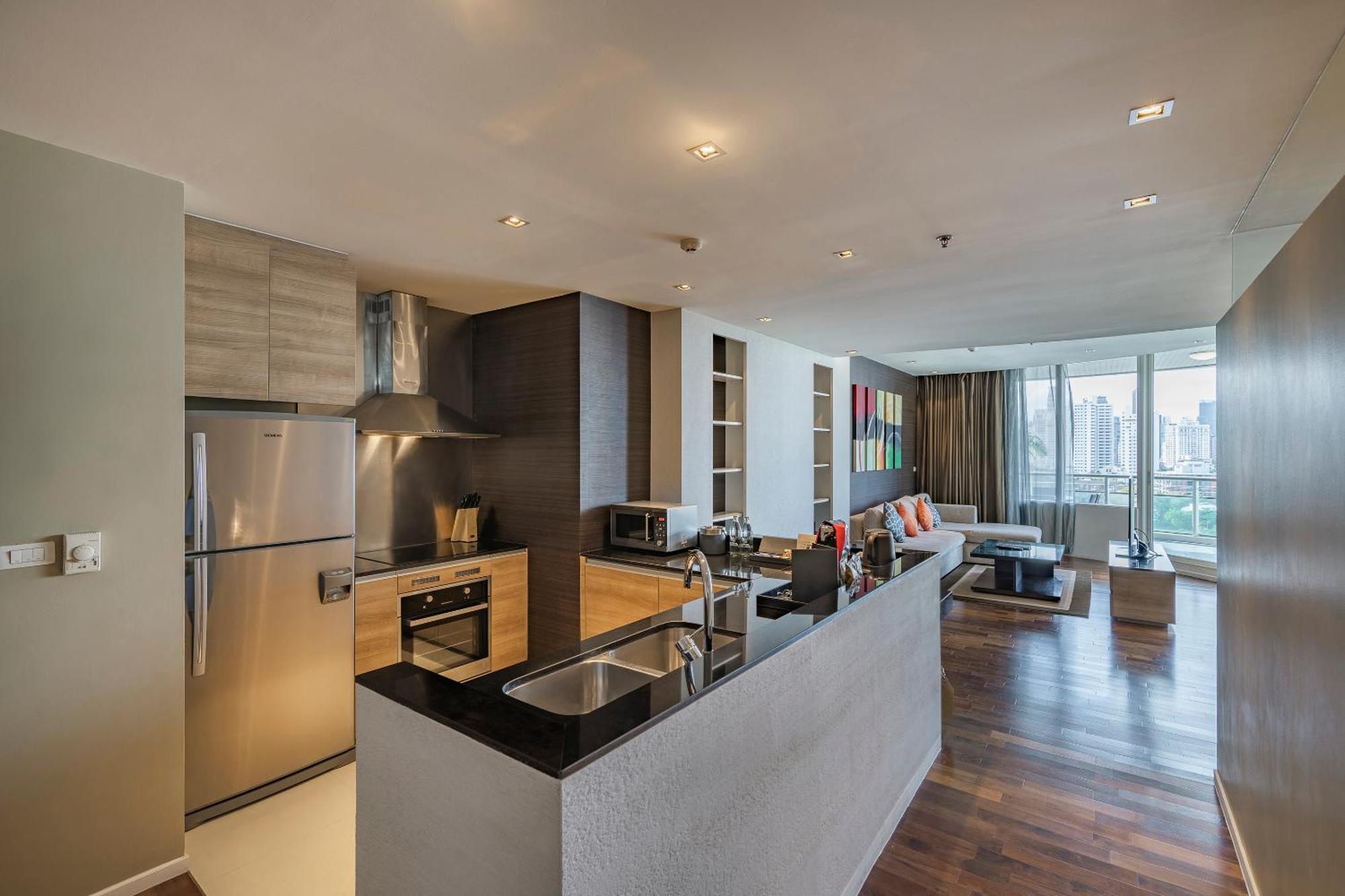 Suite mit 2 Schlafzimmern und Terrasse