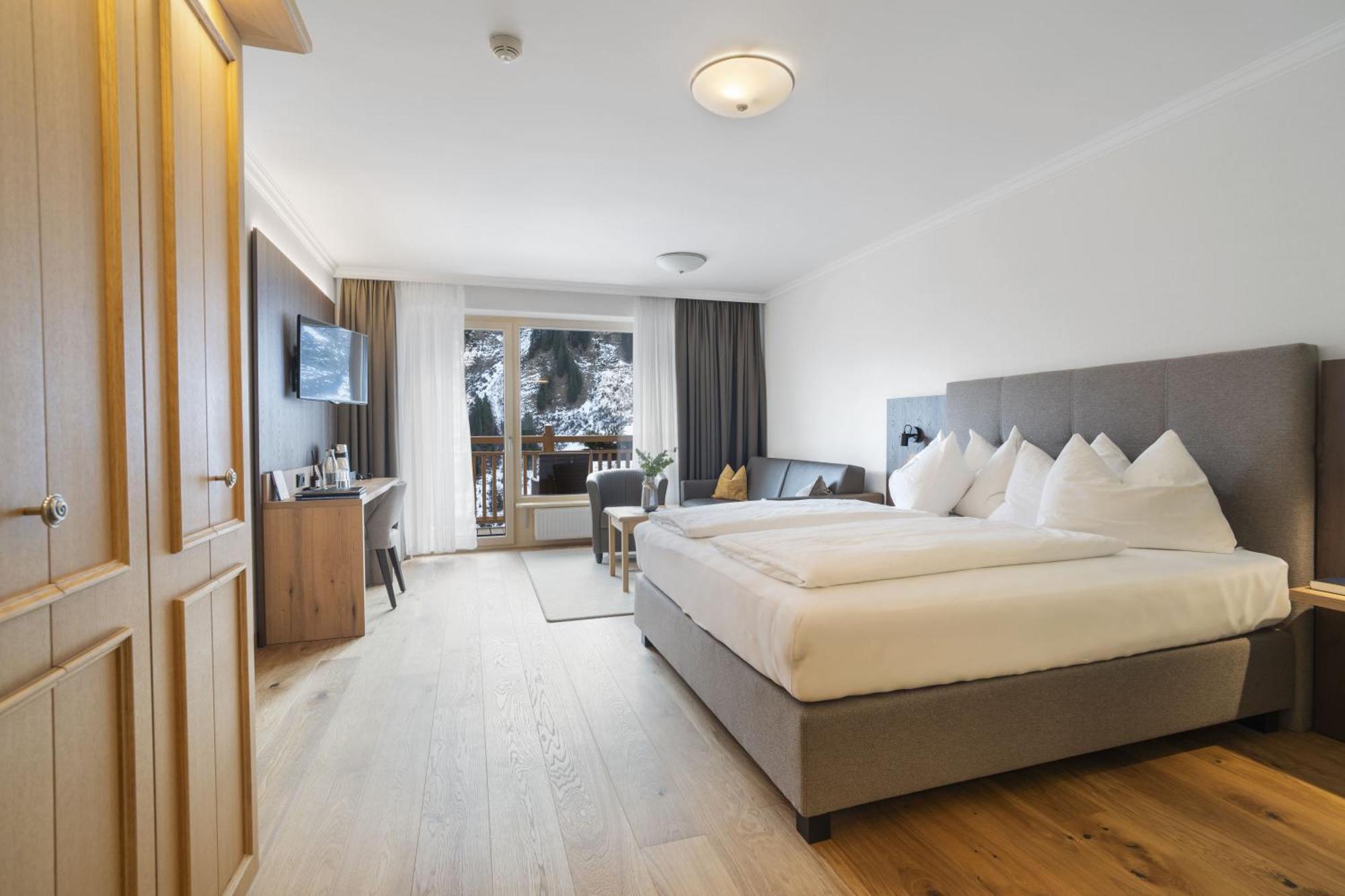 Doppelzimmer mit Bergblick