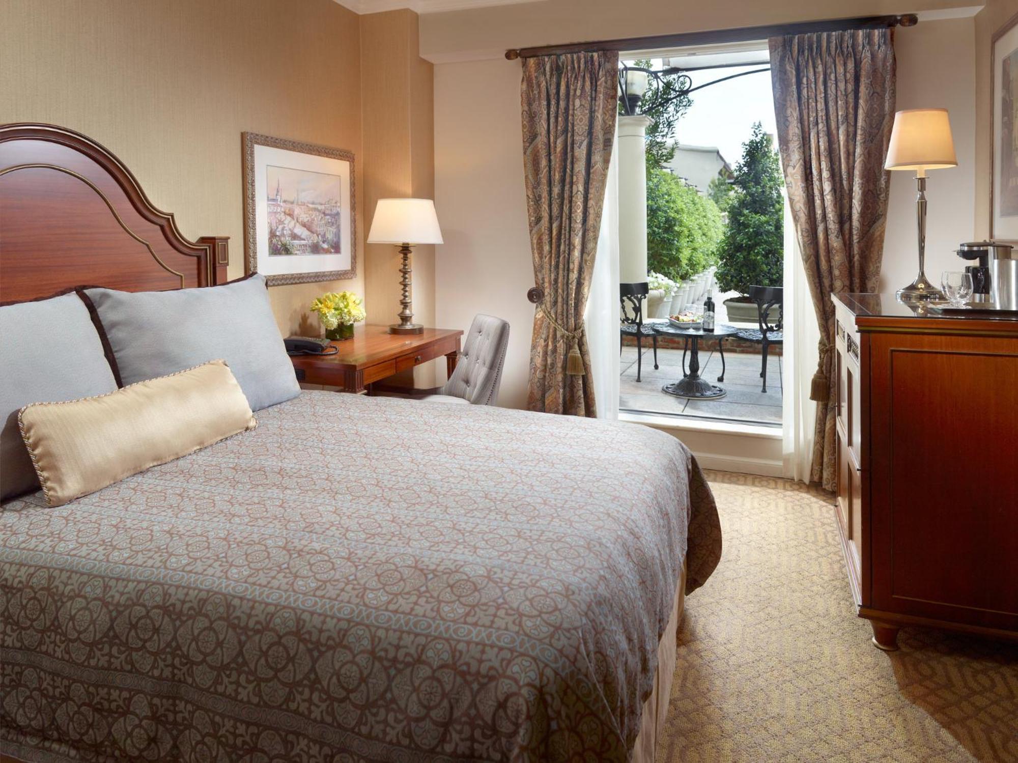 Queen Room - Courtyard View