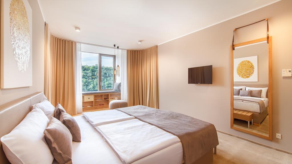 Deluxe Doppel- oder Zweibettzimmer mit Flussblick