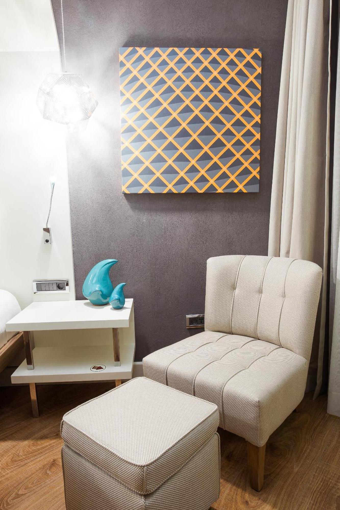 Habitación Deluxe con vistas a la ciudad.