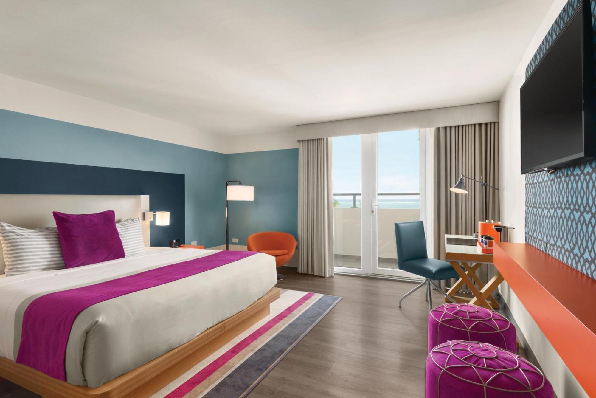 King Room with Balcony - Partial Ocean View