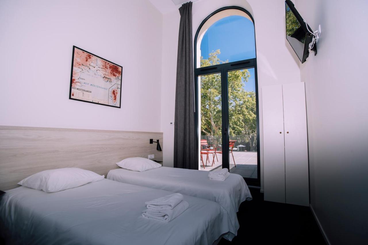 Chambre Lits Jumeaux avec Salle de Bains Privative