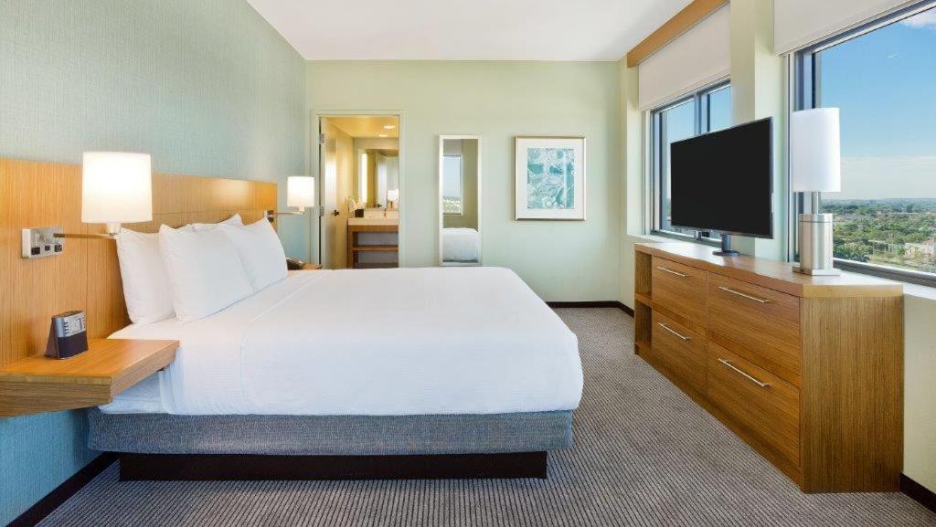 Suíte de 1 Quarto com Cama King-size e Sofá-cama