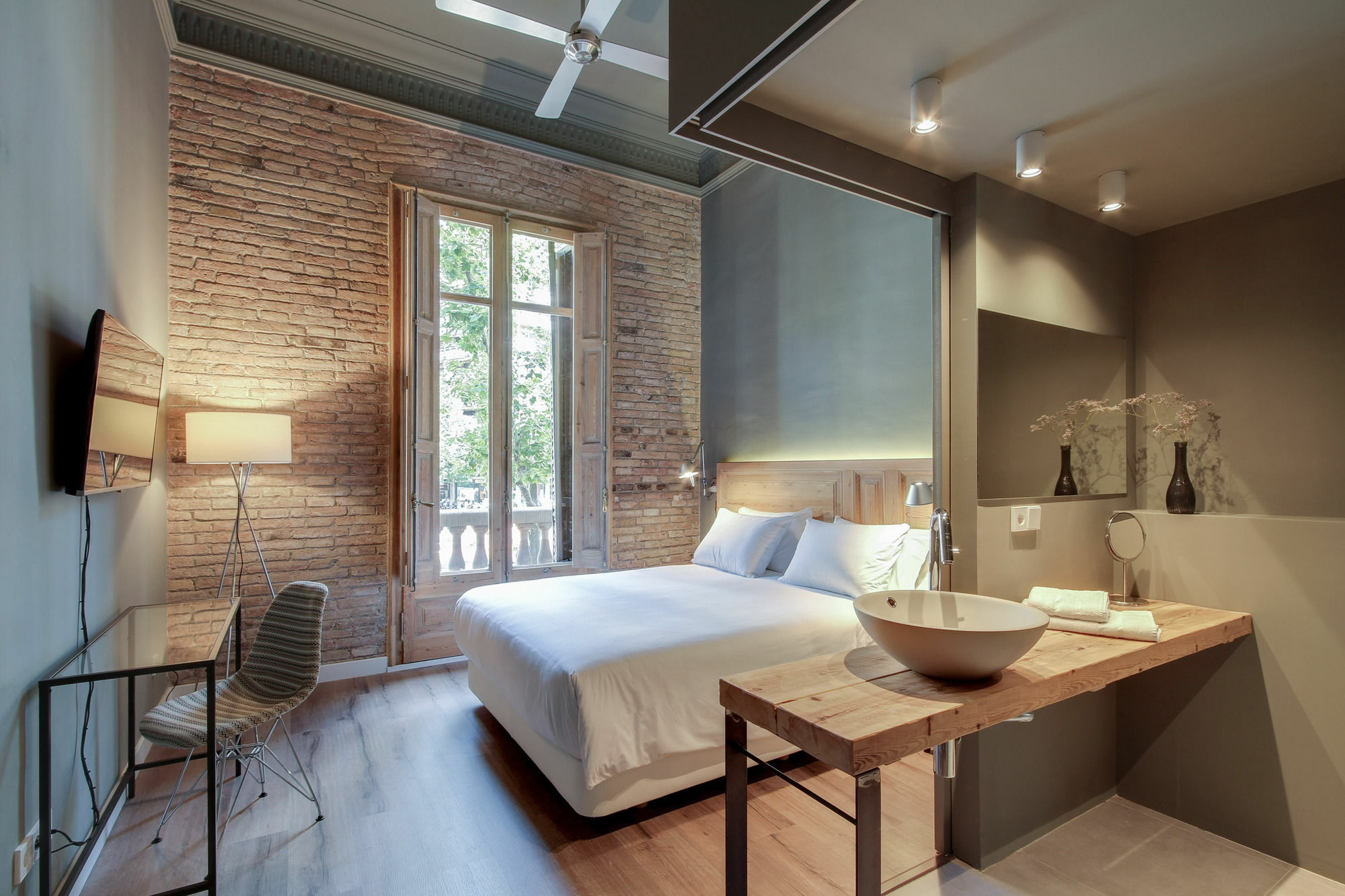 Doppelzimmer mit Balkon