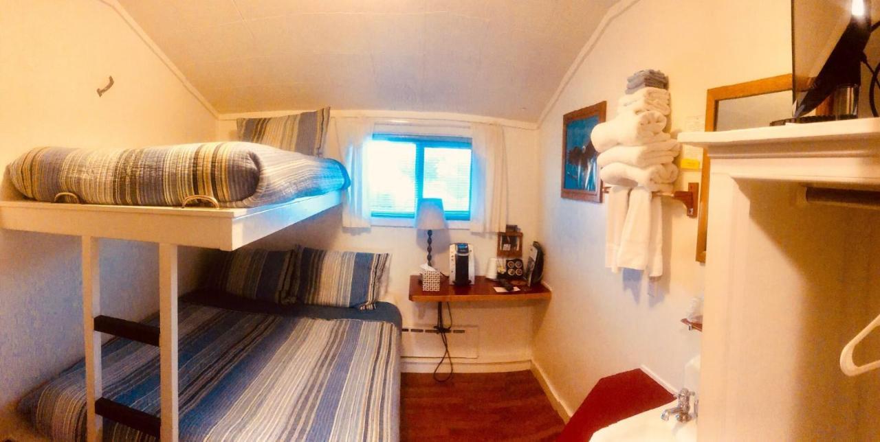Inn - European Style Room #2 (Shared Bath) 1 double bed with twin bunk above (upstairs)