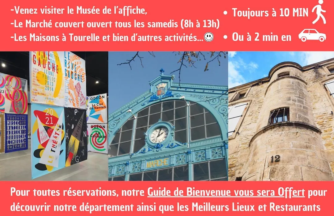 Proche Centre, Gare, Parc, Parking By Maison Bonhage-1